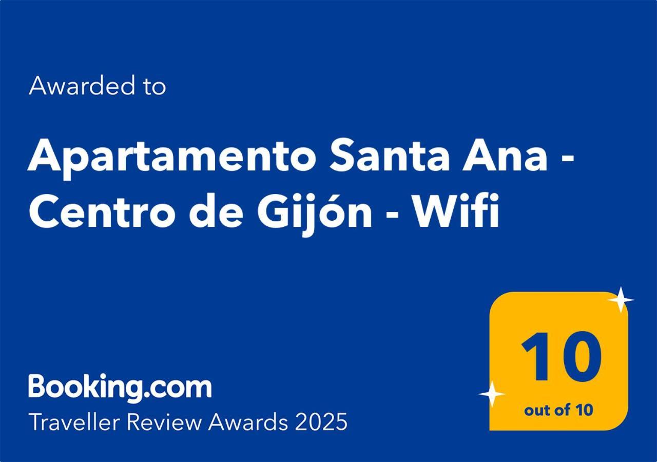 Apartamento Santa Ana - Centro De Gijon - Wifi エクステリア 写真